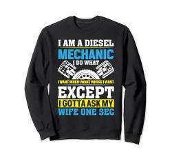 Coole Mechaniker Kunst für Männer Frauen Motorrad Auto Werkstatt Sweatshirt von Funny Mechanic Gifts & Shirts