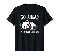 Lustiger Panda für Damen und Herren, lustiger Panda T-Shirt von Funny Mens Womens Panda Sleep Nap Lovers Lazy Gift