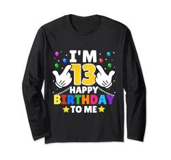 13 Jahre alt Geburtstagsgeschenke für Kinder 13. Geburtstag Langarmshirt von Funny Novelty Cute Kids Birthday Gifts Store By Mj