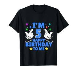 5 Jahre alt Geburtstagsgeschenke für Kinder 5. Geburtstag T-Shirt von Funny Novelty Cute Kids Birthday Gifts Store By Mj