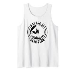 Rather Be Climbing, cooles lustiges Retro-Felsklettern Tank Top von Funny Outdoorsy Lovin’ Apparel For Men & Women