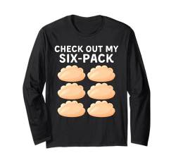 Coole Pierogi Art Männer Frauen Kinder Pierogi Polnische Knödel Langarmshirt von Funny Pierogi Gift Polish Pierogi Food Apparel