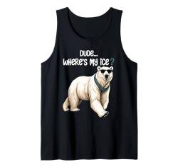 Bestes Eisbär-Design für Männer, Jungen, Kinder, Eisbär-Liebhaber Tank Top von Funny Polar Bear Gift Polar Bear