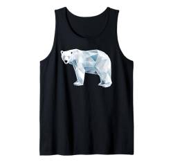 Cooles Eisbär-Design für Männer und Frauen, arktischer Eisbär-Liebhaber Tank Top von Funny Polar Bear Gift Polar Bear