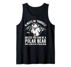 Eisbär-Design für Männer und Frauen, Tier-Eisbär-Liebhaber Tank Top von Funny Polar Bear Gift Polar Bear