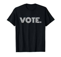 Abstimmung Retro Civic Action Rights 2024 November Wahlabstimmung T-Shirt von Funny Political President Election Co.