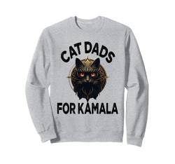 Herren Cat Dads For Kamala Funny Political Sweatshirt von Funny Political Shirts by Southerngal