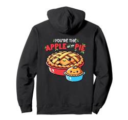 You're the Apple of My Pie – süßes Thanksgiving-Outfit Pullover Hoodie von Funny Pumpkin Fall Outfits for Women and Kids