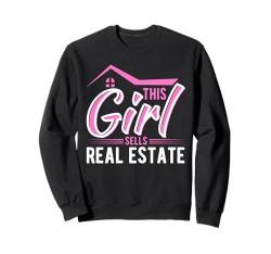 Lustige Immobilienkunst für Frauen Makler Immobilienmakler Sweatshirt von Funny Realtor Gift Real Estate Agent