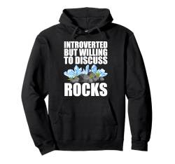 Rock Collector Art für Herren, Damen und Kinder, Geology Rockhound Pullover Hoodie von Funny Rock Collecting Gift Geologist