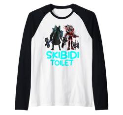 Geburtstag Junge Geschenke für Kinder Erwachsene Liebhaber Skibidi Toilette Raglan von Funny Skibidi Toilet