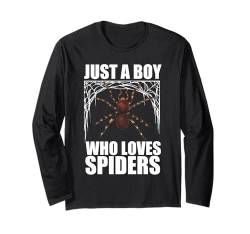 Beste Spinne für Männer Jungen Kinder Spinnennetz Tarantel Arachnid Langarmshirt von Funny Spider Gift Tarantula Lover Apparel