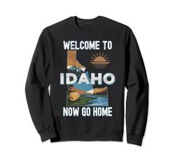 Lustiges "Welcome To Idaho" Retro-Design, lustiges Idaho Sweatshirt von Funny State Pride Souvenir Apparel