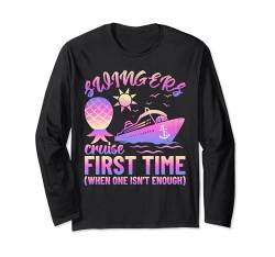 Swinger-Kreuzfahrt für Erwachsene zum ersten Mal Lustig ist nicht genug Langarmshirt von Funny Swingers Cruise Enthusiasts