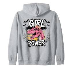 Halloween Queen T-Rex Dinosaurier-Mädchen Power Lustiges Skoopy Crew Kapuzenjacke von Funny T-rex Dinosaur Halloween For Kids Girls Boys