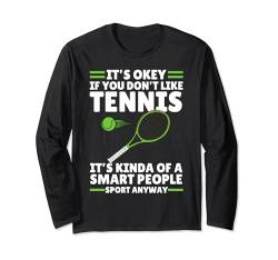 Lustiges Tennis für Männer Frauen Tennisspieler Trainer Sport Humor Langarmshirt von Funny Tennis Gift Tennis Sport Lover