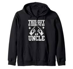 Best Uncle Art For Men Brother Promoted To Uncle Oncle To Be Kapuzenjacke von Funny Uncle Gift Awesome Uncle