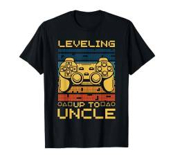 Bester neuer Onkel für Männer Jungen bald Onkel Neffe Gamer T-Shirt von Funny Uncle Gift Awesome Uncle