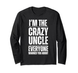 Lustiges Onkel-Design für Männer, Vater, Bruder, verrückte Onkel-Liebhaber Langarmshirt von Funny Uncle Gift Awesome Uncle