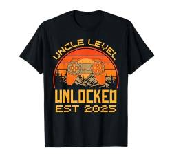 Neuer Retro-Onkel für Männer: Jungen werden bald Onkel Nephew Gamer T-Shirt von Funny Uncle Gift Awesome Uncle