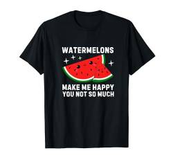 Wassermelone für Männer Frauen Melone Sommer saftige Fruchtliebhaber T-Shirt von Funny Watermelon Gifts Watermelon Summer Fruit