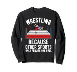 Beste Wrestling-Kunst für Männer Frauen Kinder Wrestler Wrestling Sweatshirt von Funny Wrestling Gift Wrestler Sport