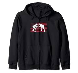 Wrestling USA Design für Männer Frauen Wrestling Trainer Kapuzenjacke von Funny Wrestling Gift Wrestler Sport