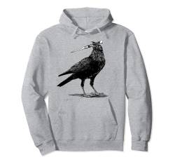 Love Crow Damen Shirt Krähe Liebhaber für Kinder, Mädchen und Männer Pullover Hoodie von Funny crow tshirt costume girls, boys and men