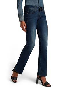 G-STAR RAW Damen Midge Bootcut Jeans, Blau (dk aged D01896-6553-89), 30W / 30L von G-STAR RAW