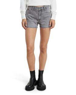 G-STAR RAW Damen True Shorts Raw Edge , Grau (faded grey neblina D24376-D537-G324), 28 von G-STAR