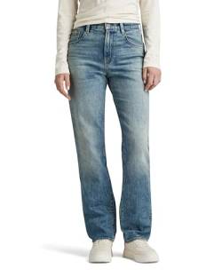 G-STAR RAW Damen Viktoria High Straight Jeans, Blau (antique faded laguna D23959-D538-G325), 32W / 32L von G-STAR RAW