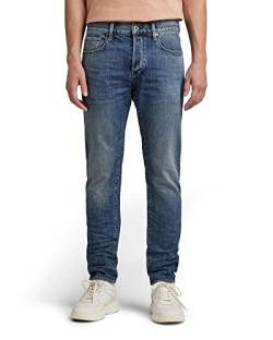 G-Star Herren 3301 Slim Jeans, Blau (faded santorini 51001-C911-C767), 30W / 30L von G-STAR