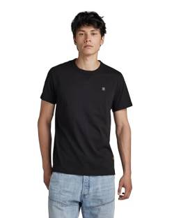 G-STAR RAW Herren Nifous T-Shirt, Schwarz (dk black D24449-336-6484), XS von G-STAR RAW