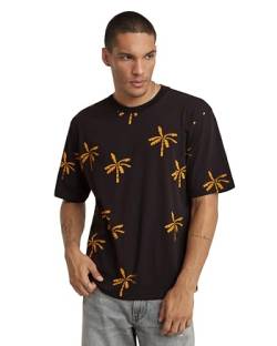 G-Star RAW Men's Musa AOP Boxy r t T-Shirt, Mehrfarben (dk Black Palm D24692-C334-G524), XL von G-STAR