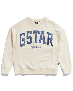 G-STAR RAW Mädchen SS23101 sweater Sweater, Beige (eggnog D24980-01-G076), 16 Jahre von G-STAR