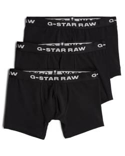 G-Star RAW Men's 3 Pack Boxer Briefs, Schwarz (Black/Black/Black D23771-D516-4248), M von G-STAR