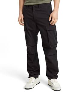 G-Star RAW Men's Core Regular Cargohose Pants, Schwarz (dk Black D24309-D517-6484), 32 W/34 L von G-STAR