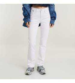 G-Star für Damen. D23951-D552-G547 Jeans Strace Straight weiß (30/30), Lässig, Baumwolle von G-Star