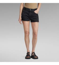 G-Star für Damen. D24376-D291-A814 Short True Raw Edge schwarz (23), Lässig, Denim, Bio-Baumwolle, Nachhaltig von G-Star