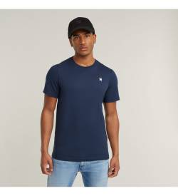 G-Star für Herren. D25481-C627-6067 Graw Slim T-shirt blau (S), Lässig, Baumwolle, Kurzarm von G-Star
