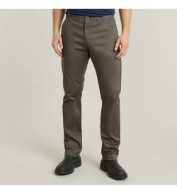 G-Star für Herren. D25547-5126-1260 Chino-Hose Mosa Straight grau (30/32), Lässig, Baumwolle von G-Star