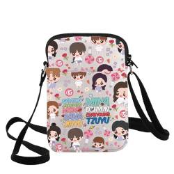 G2TUP K-pop Twice Crossbody Bag K-pop Group Fans Geschenk Korean Group K-Pop Umhängetasche K-Pop Concert Merch, Nay Cb von G2TUP