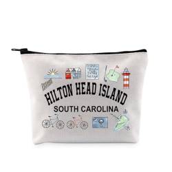 G2TUP Kosmetiktasche für Liebhaber von South Carolina, Hilton Head Island, South Carolina, Kosmetiktasche, Souvenir, Geschenk, Hilton Head Island MB von G2TUP