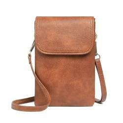 GAEKEAO Handtasche Damen Umhängetasche Damen Crossbody Bag Damen Tasche Damen, Leder Geldbörse Verstellbar Abnehmbar Schultergurt, Reißverschluss Schultertasche Damen von GAEKEAO