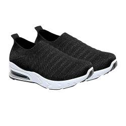 GALPADA 1 Paar Damenschuhe Mit Luftkissen Plateauschuhe Für Damen Schuhe Für Frauen Klobige Plateau-Sneaker Schuhe Erhöhen Sneaker Für Damen Atmungsaktive Turnschuhe Damen-Turnschuhe Black von GALPADA