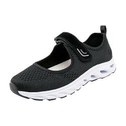 GALPADA 1 Paar Wanderschuhe Atmungsaktive Laufschuhe Damen Turnschuhe Trendige Damen-Sneaker Damen-Turnschuhe Tennisplatzschuhe Damen Tennissport Für Frauen Damen Tennisschuh Black von GALPADA