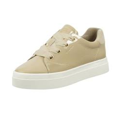 GANT FOOTWEAR Damen AVONA Sneaker, Taupe, 40 EU von GANT FOOTWEAR