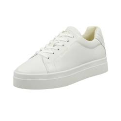 GANT FOOTWEAR Damen AVONA Sneaker, White, 41 EU von GANT FOOTWEAR