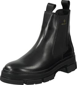 GANT FOOTWEAR Damen MONTHIKE Chelsea-Stiefel, Black, 40 EU von GANT