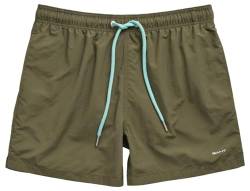 GANT Herren Swim Shorts Badehose, Juniper Green, 5X-Large von GANT